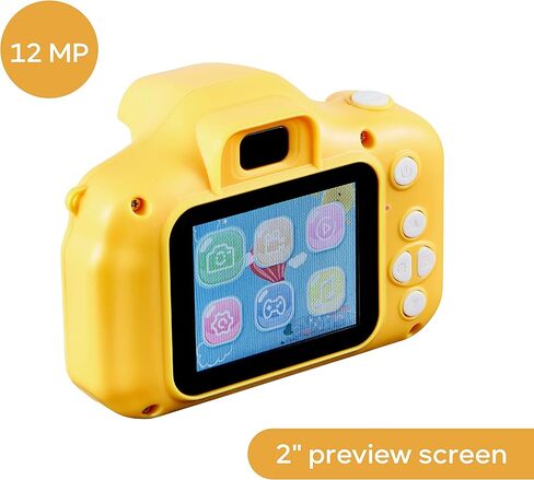 Vivitar Kidzcam Camera - Christmas, Birthday Gifts for Boys and Girls, 12 MP HD Camera and Digital Video Recording, Kids Digital Camera Toys for Kids 5 and Up in Saudi Arabia