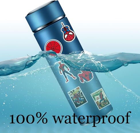 50 قطعة من ملصقات العنكبوت الرائعة ملصقات الأفلام المقاومة للماء من الفينيل للأطفال والمراهقين والكبار وزجاجة مياه ولوح التزلج in Kuwait