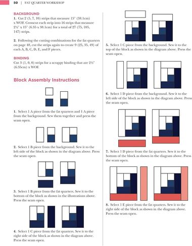 Fat Quarter Workshop: 12 Skill-Building Quilt Patterns (Landauer) Beginner-Friendly Step-by-Step Projects to Use Up Your Stash of 18 x 21 Fabric Scraps; Essential Techniques, Diagrams, Advice, & More in Saudi Arabia