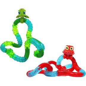 Tangle Aquatic Pets 2-Pack Turtle and Crab - Cute Fidgets for Boys and Girls - Aquatic Fidget Toys - Sea Creature Fidget Toys - Tangle Fidgets in Kuwait