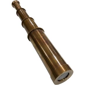Maritime Brass Antique Telescope Vintage Functional Spyglass Sailor Gifts in Kuwait