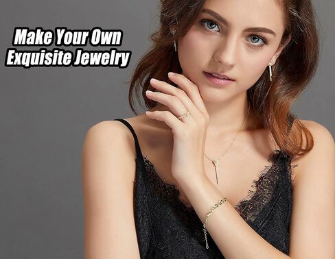 450pcs Jewelry Making Accessories Set Includes 200pcs Open Jump Ring Connectors 200pcs Bead Tips Knot Covers and 50pcs Lobster Claw Clasps for Bracelet Necklace DIY Jewelry Crafts Making Supplies in Kuwait