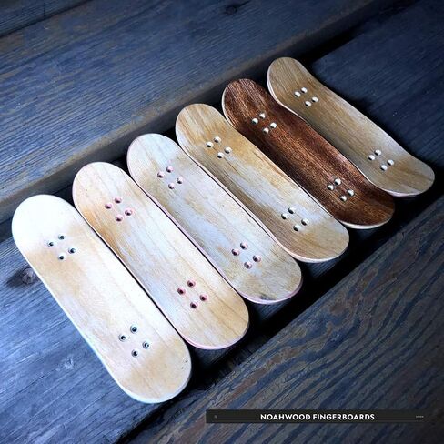 SOLDIER BAR Soldierbar 11.0 Maple Wooden Fingerboards Deck (Handmade 5-Layer Canada Maple 34mmX98mm) (Cactus) in Kuwait