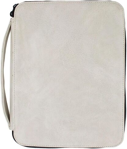 Tombow 56203 Zippered Marker Storage Case, Oyster. Portable Art and Craft Storage Case with 54 Slots and Mesh Pouch fits Dual Brush Pens, Pencils, Pens, Markers and Accessories in Kuwait