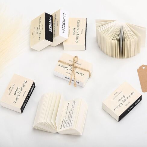 1167 قطعة من ورق سجل القصاصات العتيق، ورقة سجل قصاصات قاموس صغير ورقة ديكوباج الحرفية مع شريط لاصق لمستلزمات مجلة Bullet Junk Journal in Kuwait