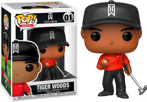 Funko Pop! Golf: Tiger Woods (Red Shirt) in Saudi Arabia