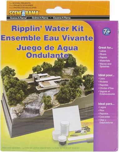 Woodland Scenics SP4122 Scene-A-Rama  Ripplin' Water Kit, Multicolor in Saudi Arabia