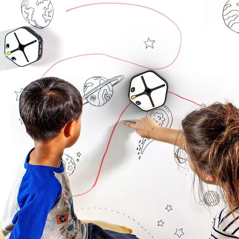 Root rt1 iRobot Coding Robot: لعبة STEM/STEAM قابلة للبرمجة، اللعب الإبداعي من خلال الفن والموسيقى والرموز، تنشيط الصوت + iRobot® Root™ Adventure Pack: البرمجة في الفضاء الخارجي المتوافقة مع Root® rt0 & rt1 in Kuwait