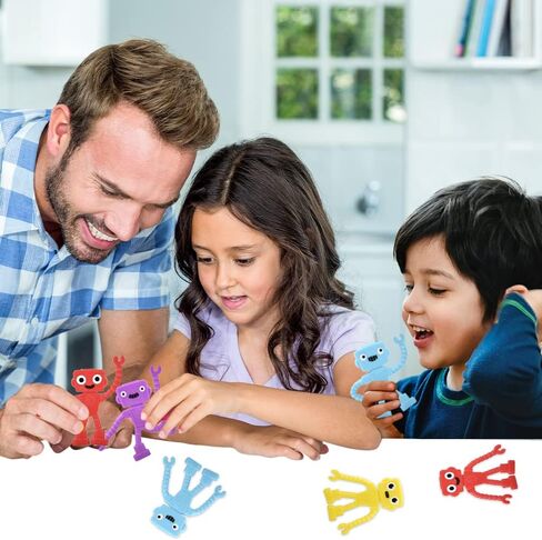 ArtCreativity روبوتات صغيرة قابلة للانحناء، مجموعة من 48، ألعاب روبوتية صغيرة للأطفال بأربعة ألوان نابضة بالحياة، ألعاب روبوت فيدجيت للأولاد والبنات، رائعة كألعاب تخفيف القلق، ومواد بيناتا، وجوائز الفصل الدراسي in Saudi Arabia