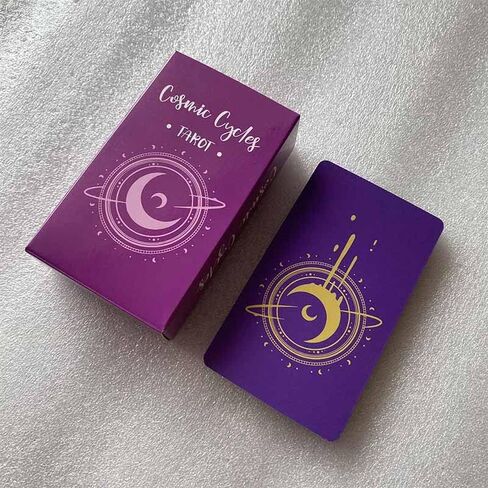 لعبة كوميك سايكلز من مرديشيشا - سطح تاروت عصري بشخصيات ذات صلة، 78 بطاقة تاروت في اصدار الجيب (الحجم: 4.06 انش × 2.36 انش / 103 ملم × 60 ملم) in Kuwait