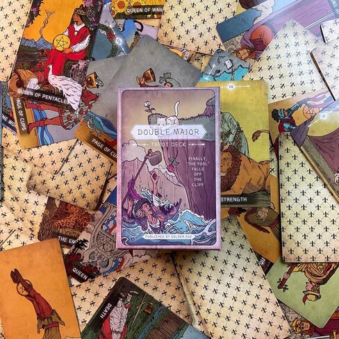 بطاقات التارو الرئيسية المزدوجة من PRIME MUSE مع مجموعة كتيبات إرشادية in Kuwait