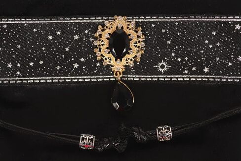 Milky Way Galaxy Tarot Cards Fabric Bag - 5 x 8 Inch Jewelry & Dice Pouch, Dungeons and Dragons Accessories, Runes & Jewelry Travel & Gift Bag (Green) in Kuwait