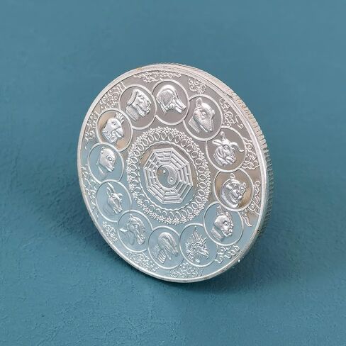 عملة تحدي العنقاء من الرماد، اثني عشر عملة محظوظة من الأبراج الصينية لخدش تذاكر اليانصيب in Kuwait