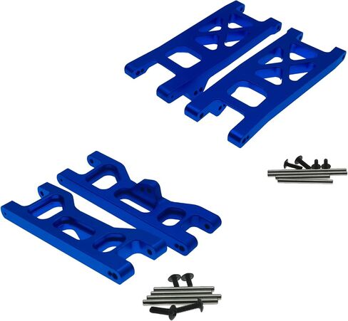 ذراع تعليق سفلي امامي وخلفي من ار سي ايه دبليو دي 4 قطع 1-10 قطع قطع غيار ترقية دارة روكوس تورمنت ثنائية الدفع (ازرق داكن) in Kuwait