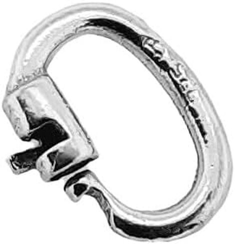 1pc Link Lock Jump Ring 14K Solid Yellow Gold ID 4.5 x 2.1mm Jewelry Components Without Soldering by CRAFT WIRE in Saudi Arabia