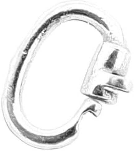 1pc Link Lock Jump Ring 14K Solid Yellow Gold ID 4.5 x 2.1mm Jewelry Components Without Soldering by CRAFT WIRE in Saudi Arabia