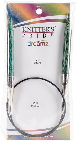 Knitter's Pride 15/10mm Dreamz Fixed Circular Needles, 24" (KP200247) in Saudi Arabia