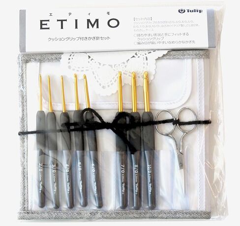 مجموعة إبرة مفتاح نمط توليب TES-001 ETIMO، فضي ملكي in Kuwait