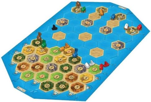 ملحق لعبة CATAN Seafarers Board مما يسمح بإجمالي 5 إلى 6 لاعبين لتوسيع CATAN Seafarer | لعبة الطاولة للكبار والعائلة | لعبة المغامرة اللوحية | من إنتاج استوديو كاتان in Kuwait