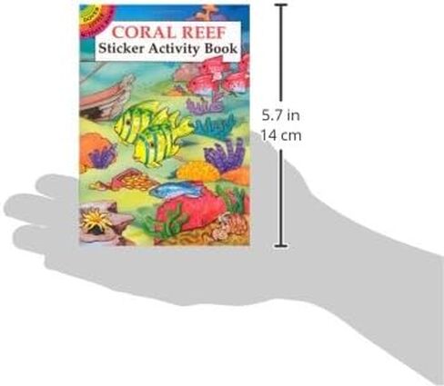 Coral Reef Sticker Activity Book (Dover Little Activity Books Stickers) in Saudi Arabia
