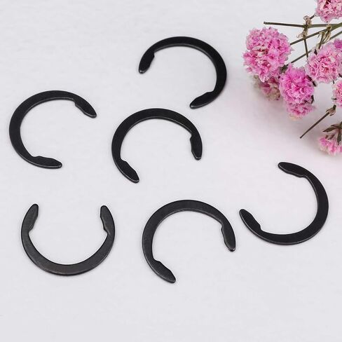 12 قطعة من حلقات المشبك من FWUNYVN متوافقة مع صانع Cricuts واستكشاف الهواء، تحافظ على المطاط في مكانه مع حلقات الاحتفاظ بالمطاط من الحركة in Kuwait