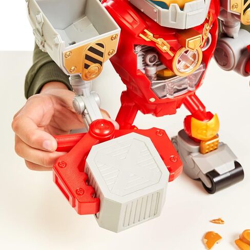 تريجور اكس روبوتس جولد - ميجا تريجر بوت مع اضواء واصوات حقيقية. اصلح، اعادة بناء وطاقة! 25 مستوى من المغامرة، اعثر على كنز مغموس بالذهب الحقيقي المضمون. in Kuwait