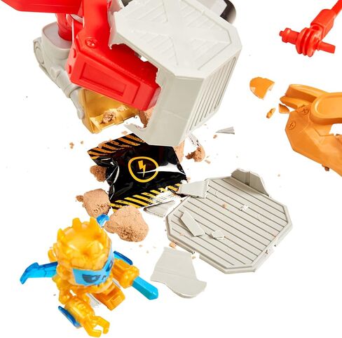 تريجور اكس روبوتس جولد - ميجا تريجر بوت مع اضواء واصوات حقيقية. اصلح، اعادة بناء وطاقة! 25 مستوى من المغامرة، اعثر على كنز مغموس بالذهب الحقيقي المضمون. in Kuwait