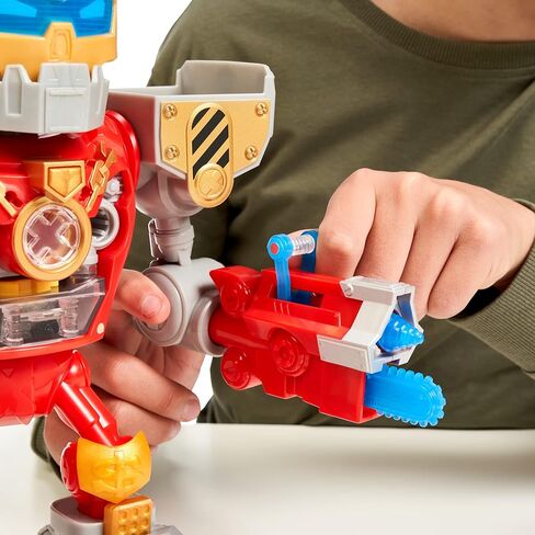 تريجور اكس روبوتس جولد - ميجا تريجر بوت مع اضواء واصوات حقيقية. اصلح، اعادة بناء وطاقة! 25 مستوى من المغامرة، اعثر على كنز مغموس بالذهب الحقيقي المضمون. in Kuwait