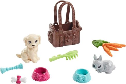 Barbie Animal Lovers Playset Puppy and Bunny Edition in Saudi Arabia