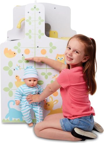 Melissa & Doug Mine to Love Baby Care Activity Center for Dolls - Kitchen, Nursery, Bathing-Changing - Pretend Play Baby Doll Accesories And Activity Center Play Set in Saudi Arabia