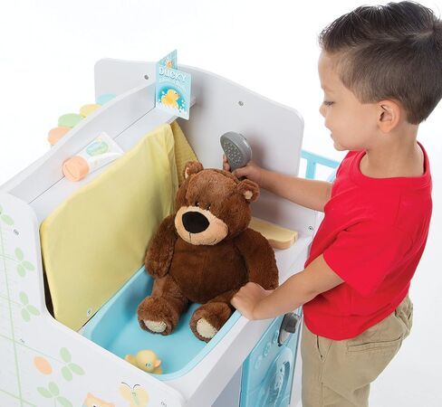 Melissa & Doug Mine to Love Baby Care Activity Center for Dolls - Kitchen, Nursery, Bathing-Changing - Pretend Play Baby Doll Accesories And Activity Center Play Set in Saudi Arabia