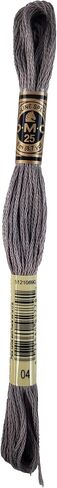 DMC 6-Strand Embroidery Cotton Bundle - Tin Color Family -4 Skeins of Thread - 8.7yd Skeins in Saudi Arabia