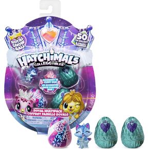 Hatchimals CollEGGtibles, Royal Multipack with 4 and Accessories, for Kids Aged 5 and up (Styles May Vary) in Saudi Arabia