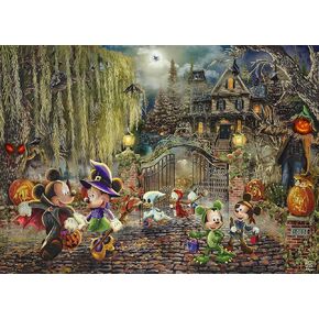 Ceaco - Thomas Kinkade - Disney - Mickey and Minnie Halloween Fun - 1000 Piece Jigsaw Puzzle in Saudi Arabia