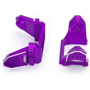 TREAL Aluminum 7075 Front & Rear Shock Mounts for TRX-4M 1/18 Upgrades Parts (Purple) in Saudi Arabia