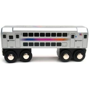 MUNI PALS Munipals New Jersey Transit Wooden Railway ALP-46 Locomotive Child Safe and Tested Wood Toy Train in Saudi Arabia