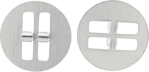 Litoexpe 100pcs Wooden Wick Clips, Square Candle Wick Base, Metal Wick Base Clip Sustainer Tabs Wood Wicks for Candle Making and Candle DIY in Kuwait
