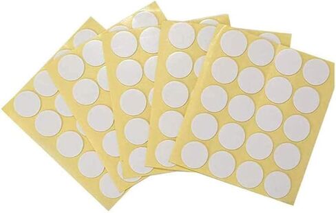 Candle Wick Stickers Dots Wick Stickers Heat Resistance Glue Adhere Candle Wick Stickers Candle Wicks Holder for Candle DIY Making(100 Pieces) in Kuwait