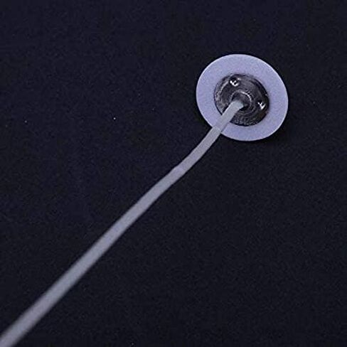 Candle Wick Stickers Dots Wick Stickers Heat Resistance Glue Adhere Candle Wick Stickers Candle Wicks Holder for Candle DIY Making(100 Pieces) in Kuwait