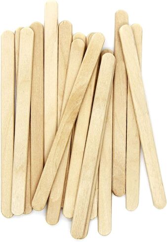 Perfect Stix - PS Mini 3.5" Craft 3.5" Mini Craft/Spa/Ice Cream Sticks - Natural Birch Wood - Pack of 250 in Saudi Arabia