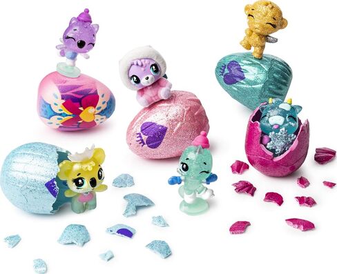 Hatchimals CollEGGtibles, Royal Multipack with 4 and Accessories, for Kids Aged 5 and up (Styles May Vary) in Saudi Arabia