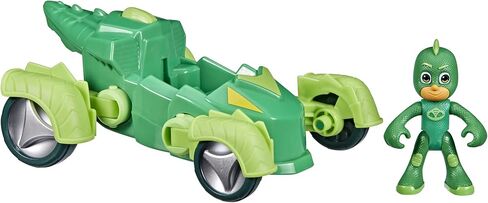 PJ Masks Catboy Deluxe Vehicle Preschool Toy, Cat-Car Toy with Spinning Super Cat Stripes and Catboy Action Figure for Kids Ages 3 and Up in Saudi Arabia