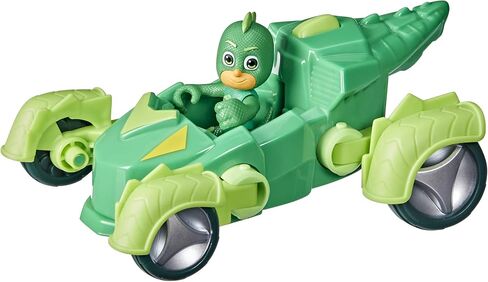 PJ Masks Catboy Deluxe Vehicle Preschool Toy, Cat-Car Toy with Spinning Super Cat Stripes and Catboy Action Figure for Kids Ages 3 and Up in Saudi Arabia