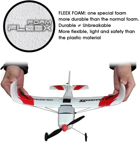 VOLANTEXRC RC Plane TrainStar Mini RC Airplane PNP Version No Transmitter No Battery No Charger (761-1 PNP) in Kuwait