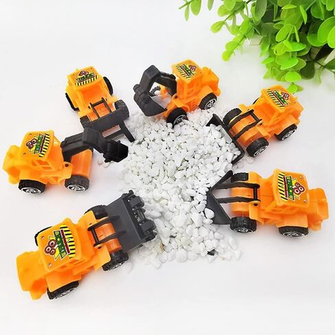 مجموعة تزيين الكيك 16 قطعة من New memo لتزيين الكيك - شاحنة حفار برج - رافعة كب كيك - قمة حركة المرور والطريق - لوازم حفلة عيد ميلاد سعيد - مستلزمات الحفلات للأطفال الأولاد in Kuwait