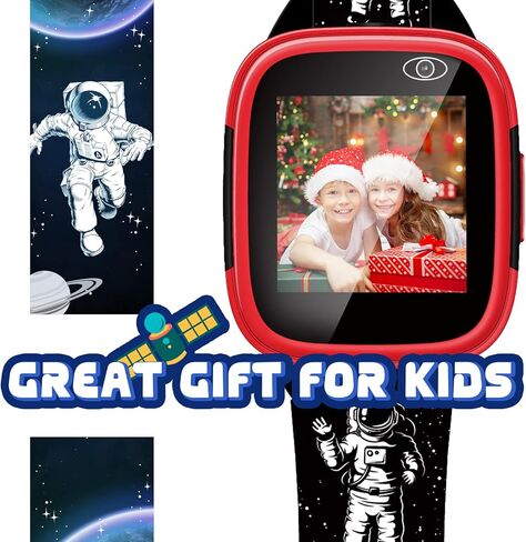 ساعات يهتا للأطفال الذكية للأولاد من عمر 3 إلى 12 عامًا، ساعة أطفال بكاميرا مزدوجة مع 11 لعبة تعليمية، ساعات للأطفال بشاشة تعمل باللمس مع مصباح يدوي لمشغل الموسيقى لعيد ميلاد الفتيات in Kuwait