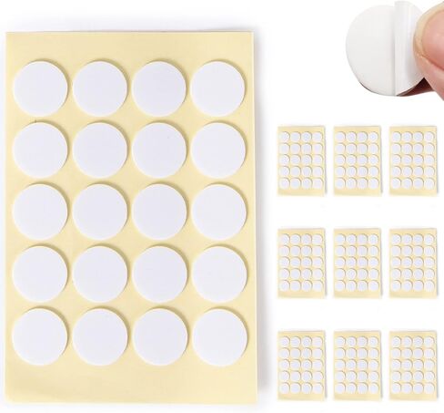 Ziosxin 200PCS Heat-Resistant Double-Sided Candle Wick Stickers - Perfect for DIY Candle Making in Kuwait