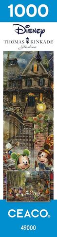 Ceaco - Thomas Kinkade - Disney - Mickey and Minnie Halloween Fun - 1000 Piece Jigsaw Puzzle in Saudi Arabia