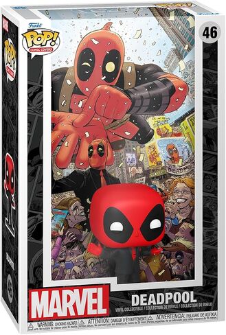 Funko Pop! Comic Cover: Marvel - Deadpool (2025) #1 Deadpool in Black Suit in Saudi Arabia