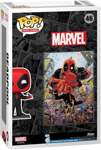 Funko Pop! Comic Cover: Marvel - Deadpool (2025) #1 Deadpool in Black Suit in Saudi Arabia